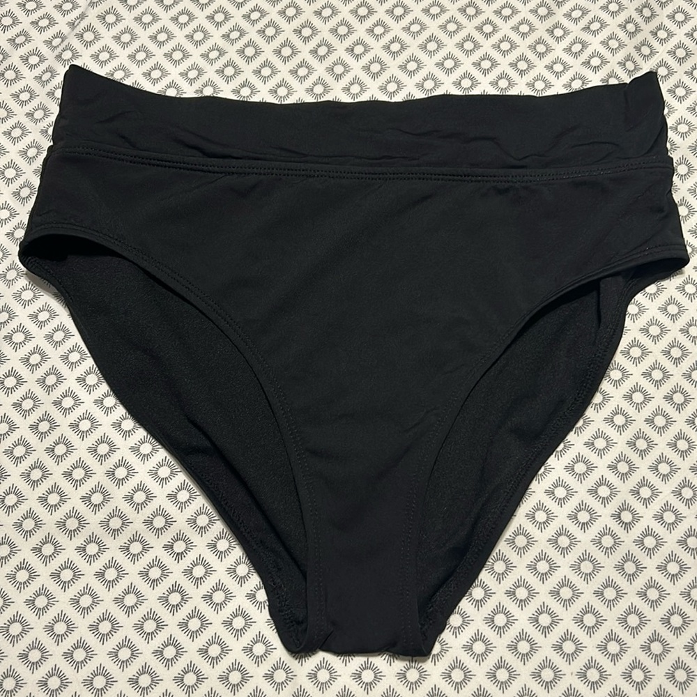 High waisted swim bottoms - new but no tag available.